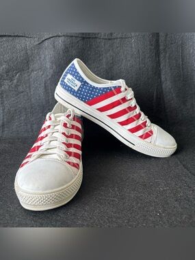 Make America Great Again tie up sneaker shoe Mens 5 Womens 7 EU 38 MAGA Trump